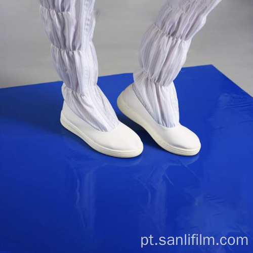 Tapete pegajoso para sala limpa